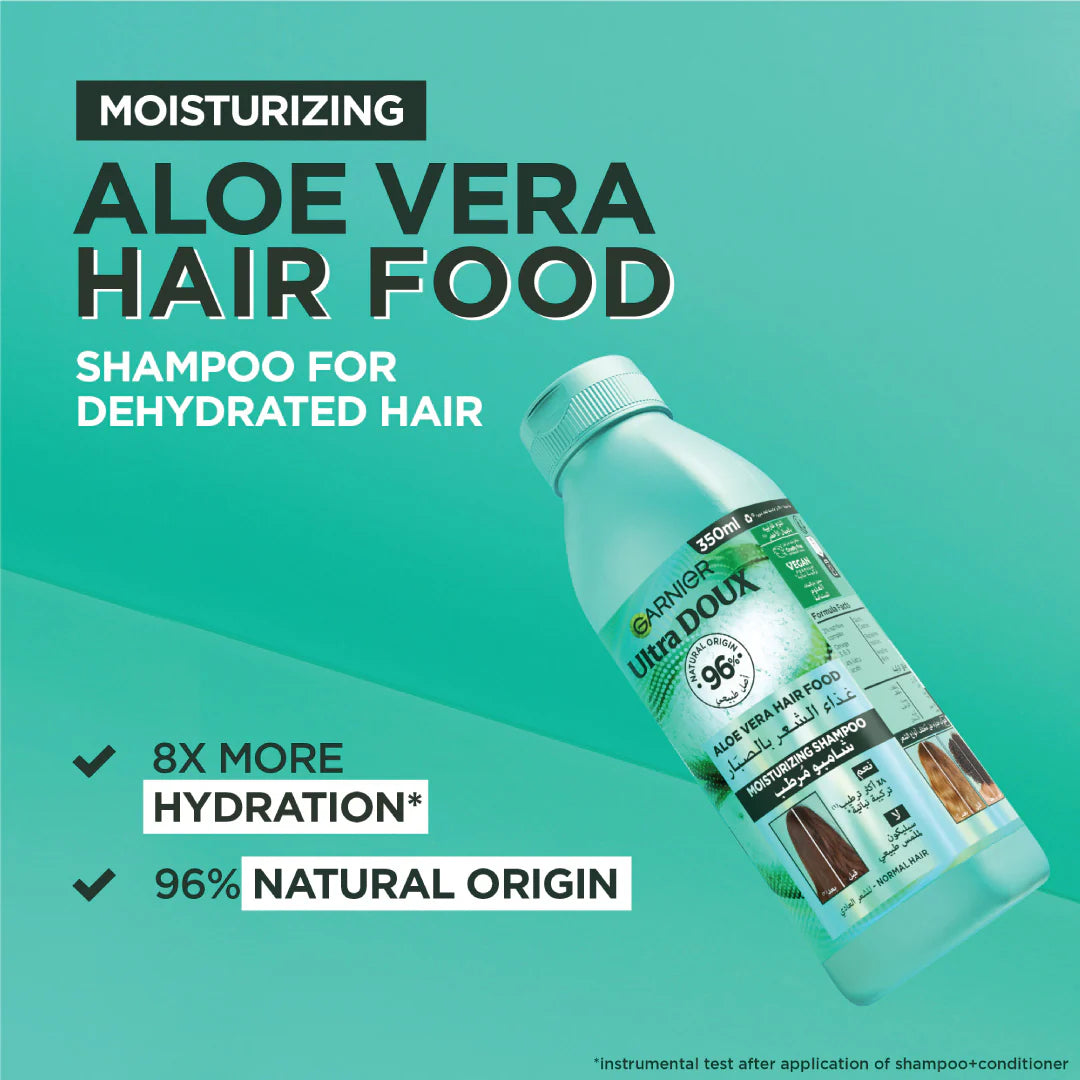 Garnier Ultra Doux Vegan Hair Food Aloe Vera & Coconut Shampoo