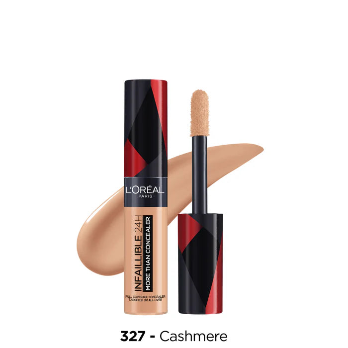 L'Oréal Paris Infallible Full Wear Waterproof Concealer Up To 24H Full Coverage - Updated Shades
