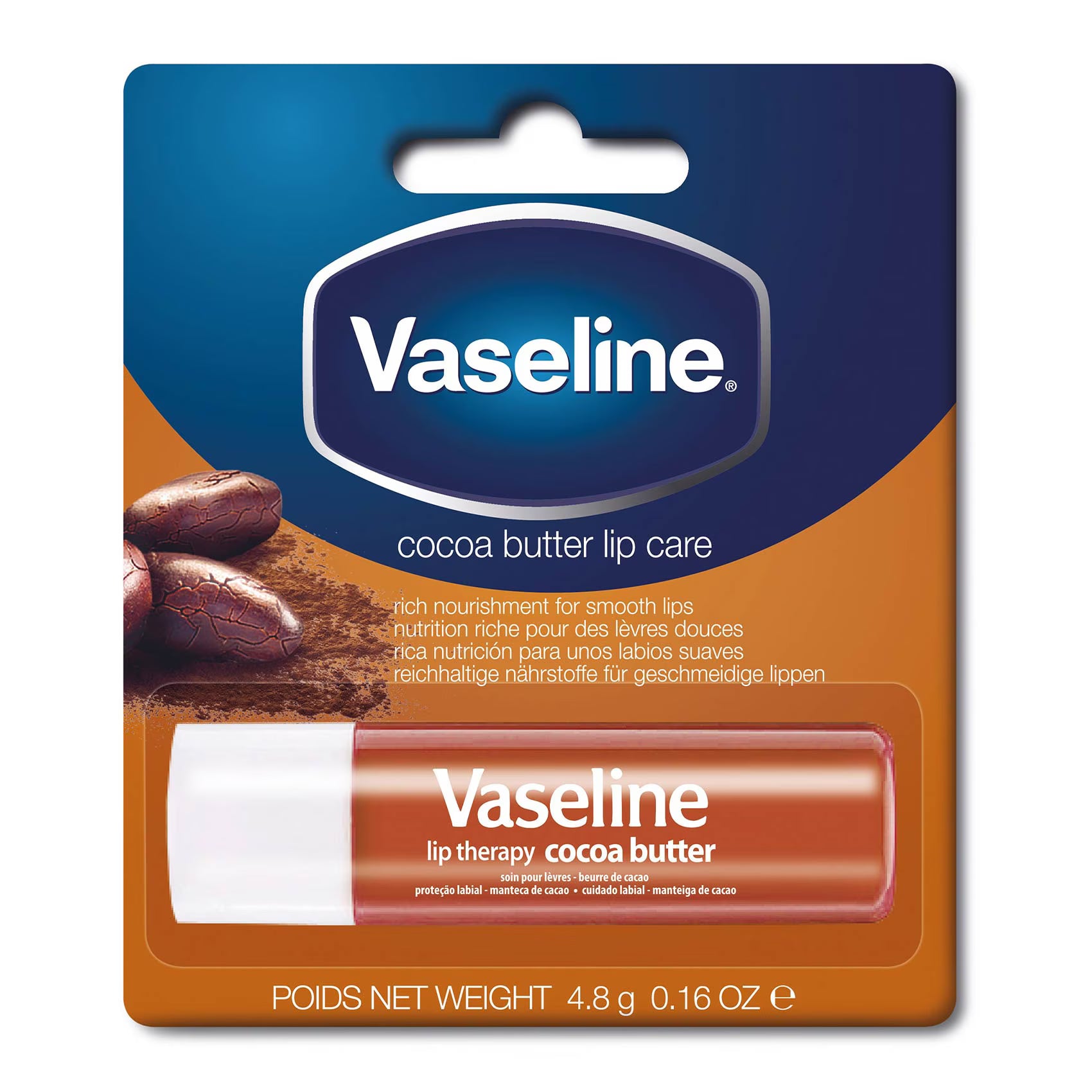 Vaseline Lip Therapy Cocoa Butter Balm Stick