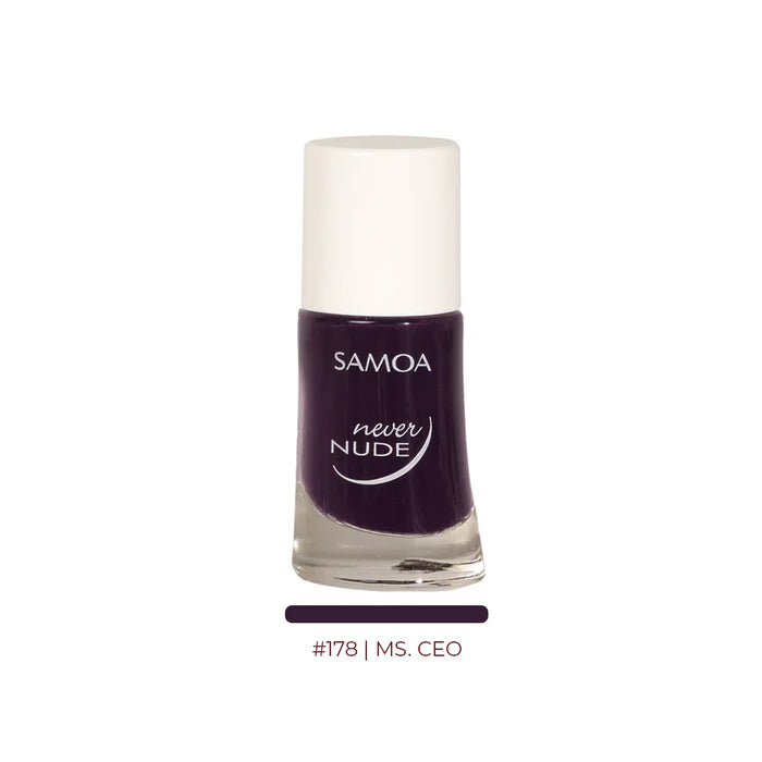 Samoa Never Nude Nail Polish Winter 2018 Collection (6 Colors)