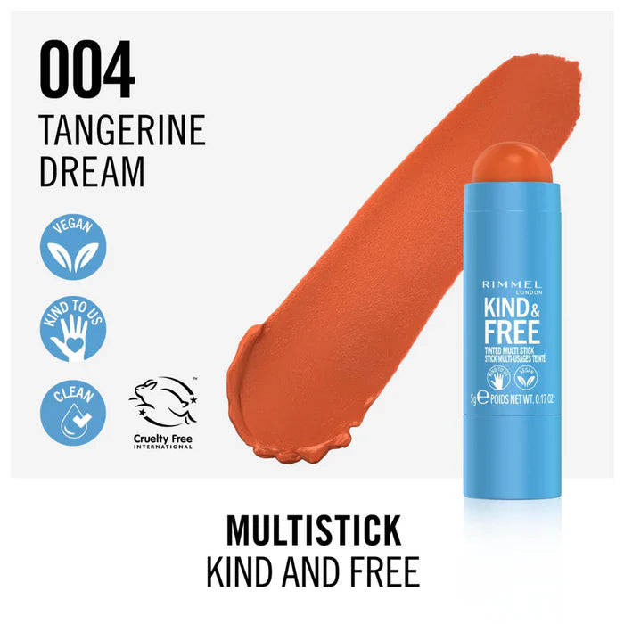 Rimmel Kind & Free Clean Multi Stick Blush And Tint