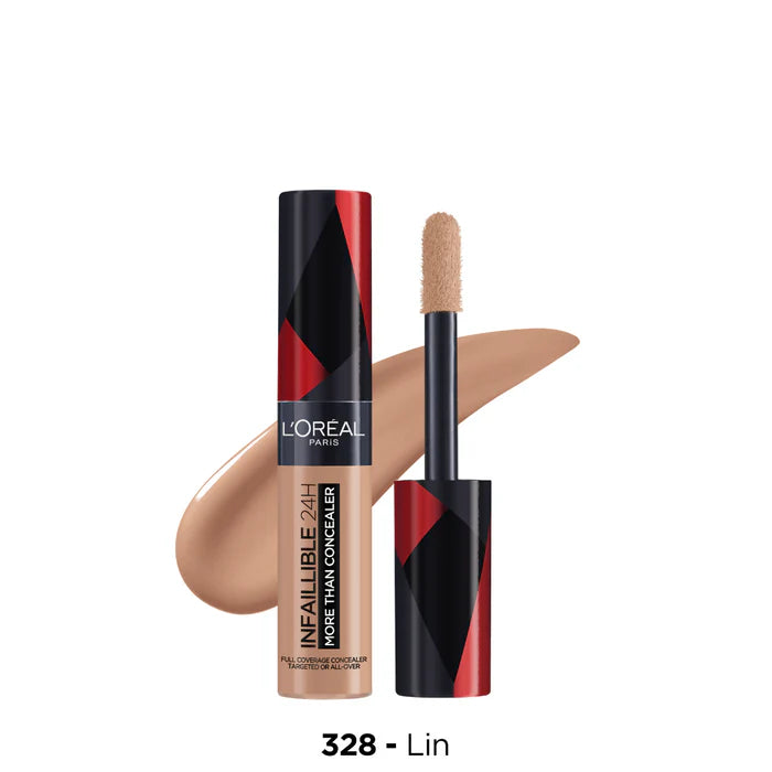 L'Oréal Paris Infallible Full Wear Waterproof Concealer Up To 24H Full Coverage - Updated Shades