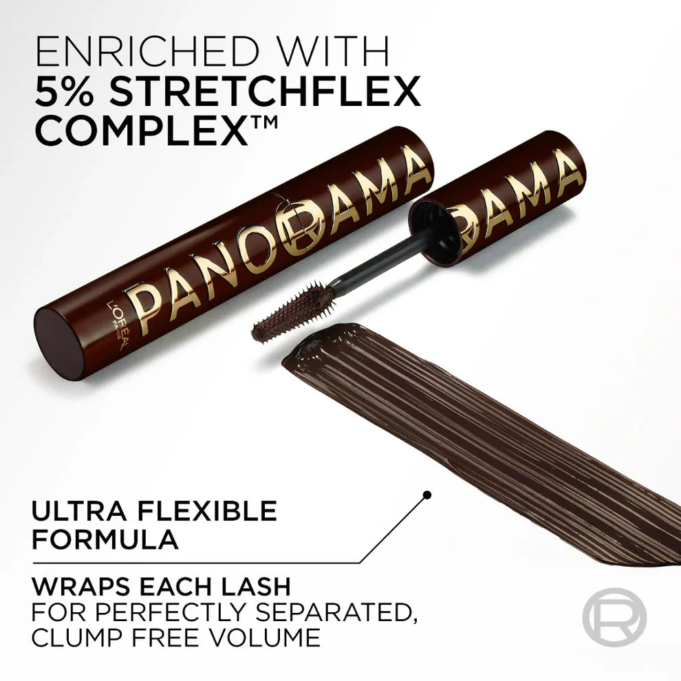 L'Oréal Paris Voluminous Panorama Mascara, Volumizing and Lengthening