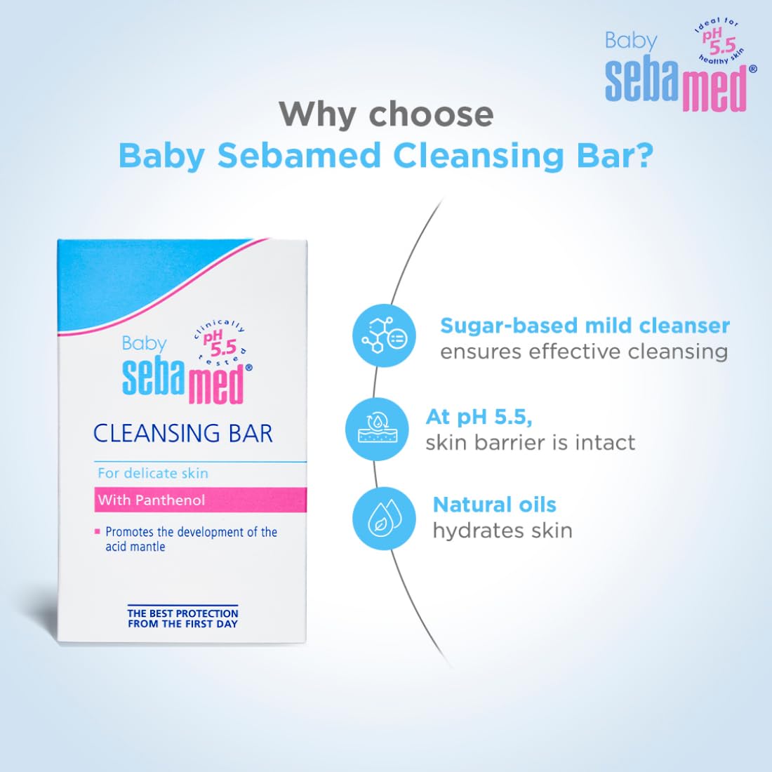 Baby Sebamed Cleansing Bar