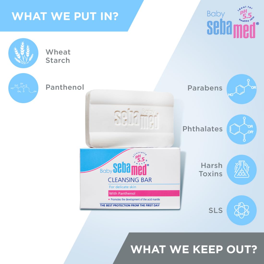 Baby Sebamed Cleansing Bar