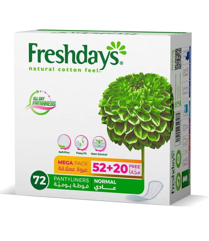 Freshdays Natural Cotton Feel Normal 72