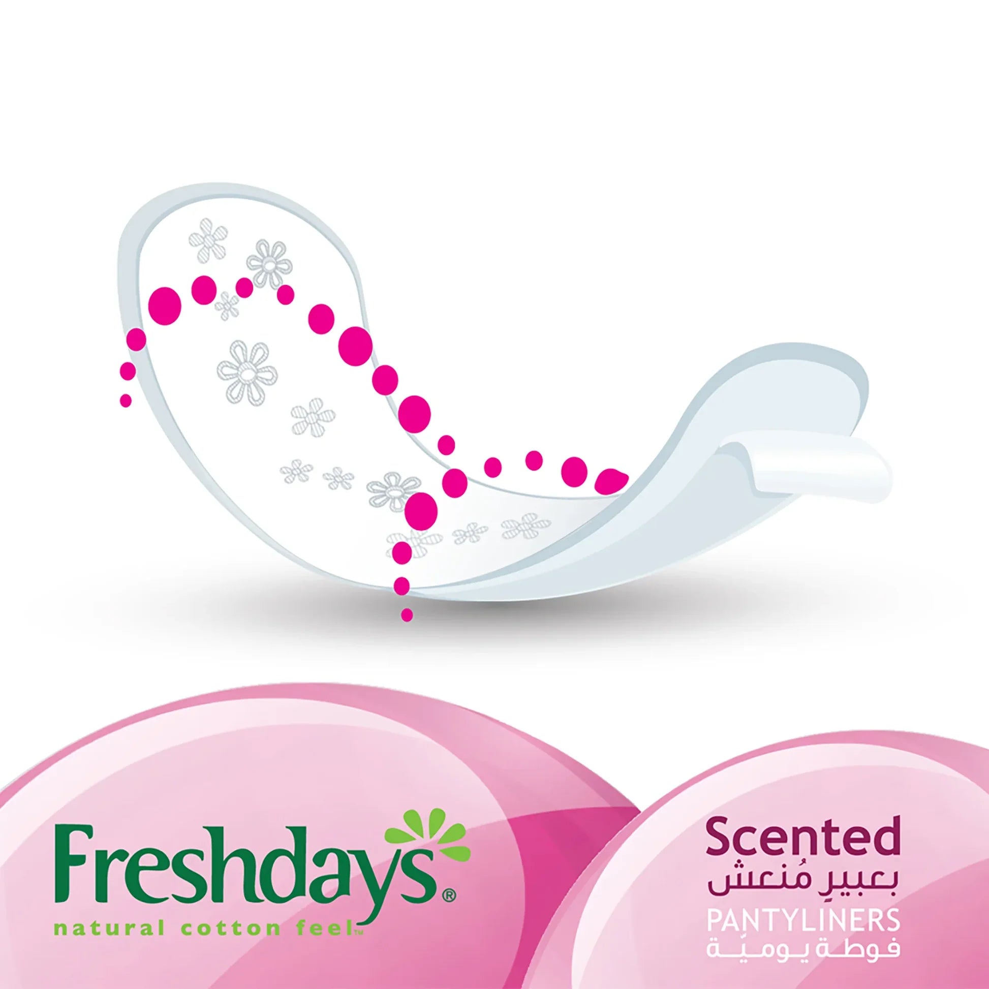 Freshdays Natural Cotton Feel Normal Scented 52+20 Free
