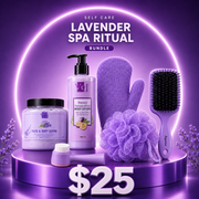 The Ultimate Lavender Spa Ritual: Complete 6-Piece Head-to-Toe Self-Care & Hydration Bundle