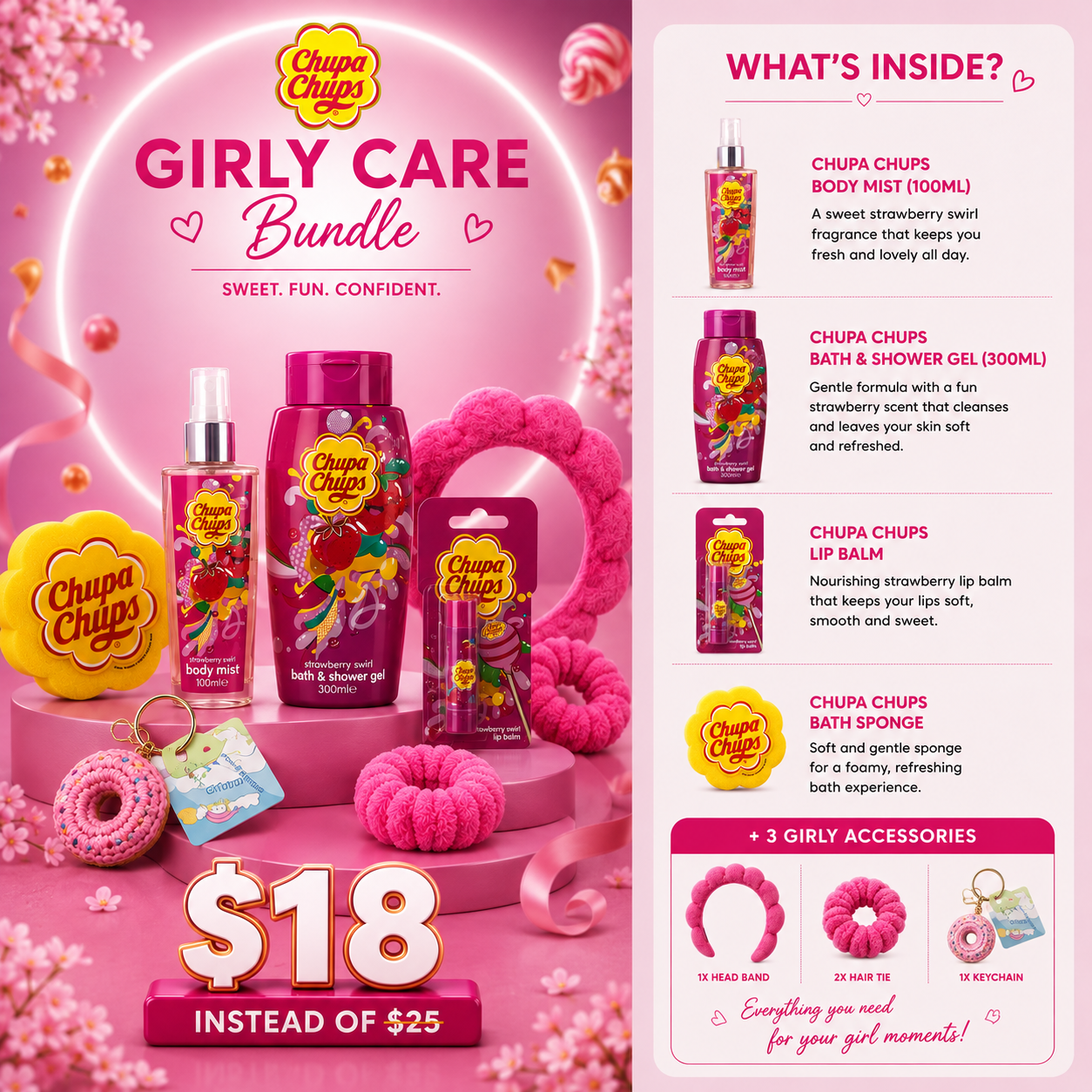 Smell Like Candy: The Ultimate Chupa Chups Pamper & Fragrance Box
