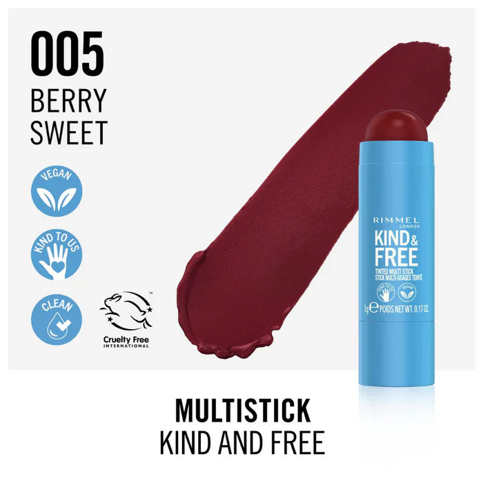 Rimmel Kind & Free Clean Multi Stick Blush And Tint