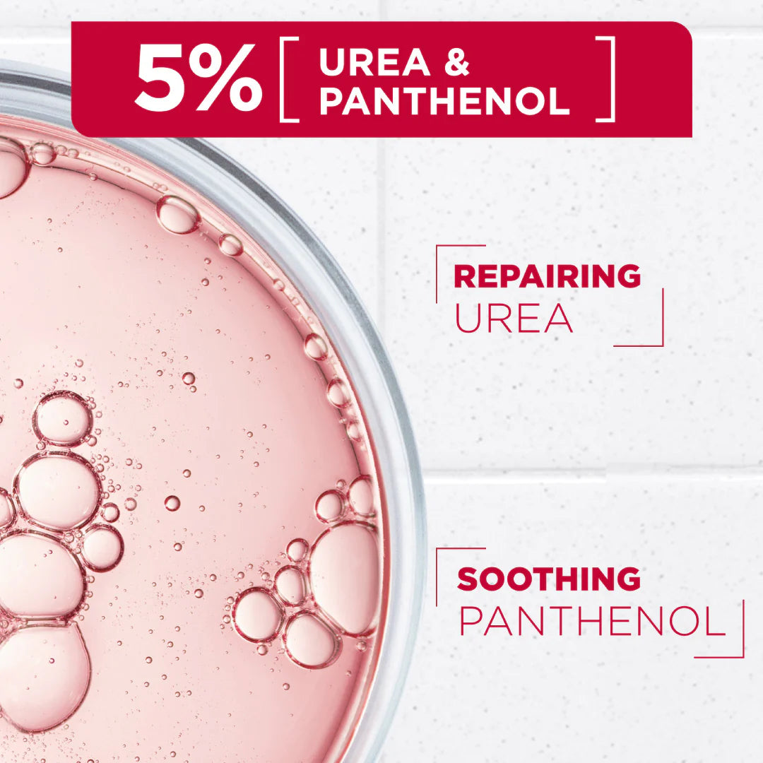 Mixa Urea Cica Repair+ Body Lotion For Keratosis Pilaris, Dry, Flaky, Strawberry, Rough, & Fragile Skin & Tiny Reddish Bumps 400 ml