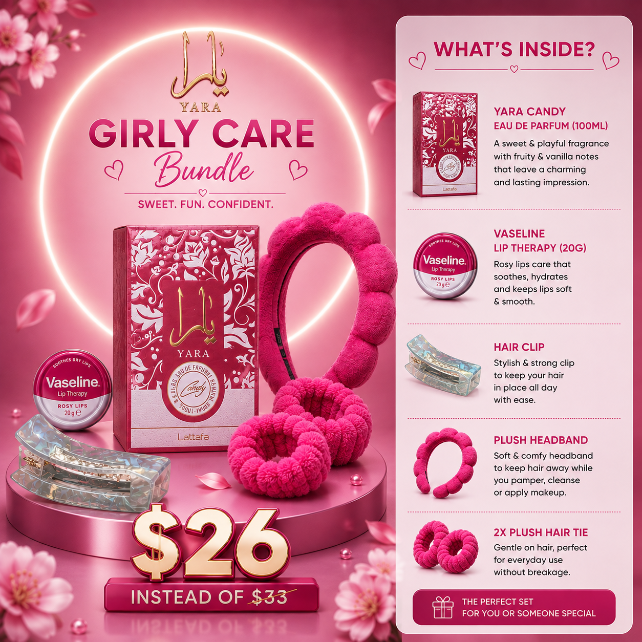 Sprinkled with Sugar: Lattafa Yara Playful Routine Bundle