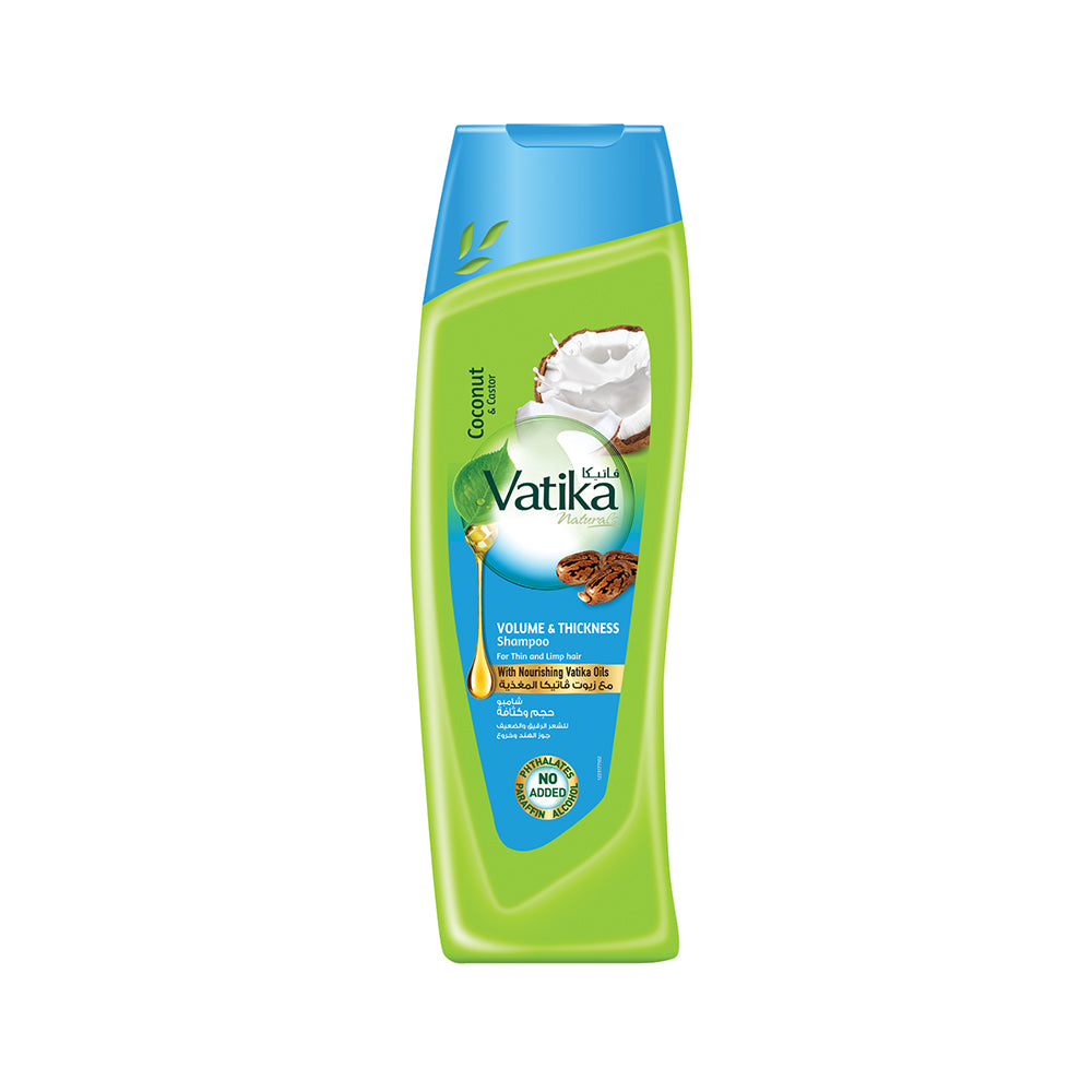 VATIKA COCNUT & CASTOR VOLUME AND THICKNESS SHAMPOO