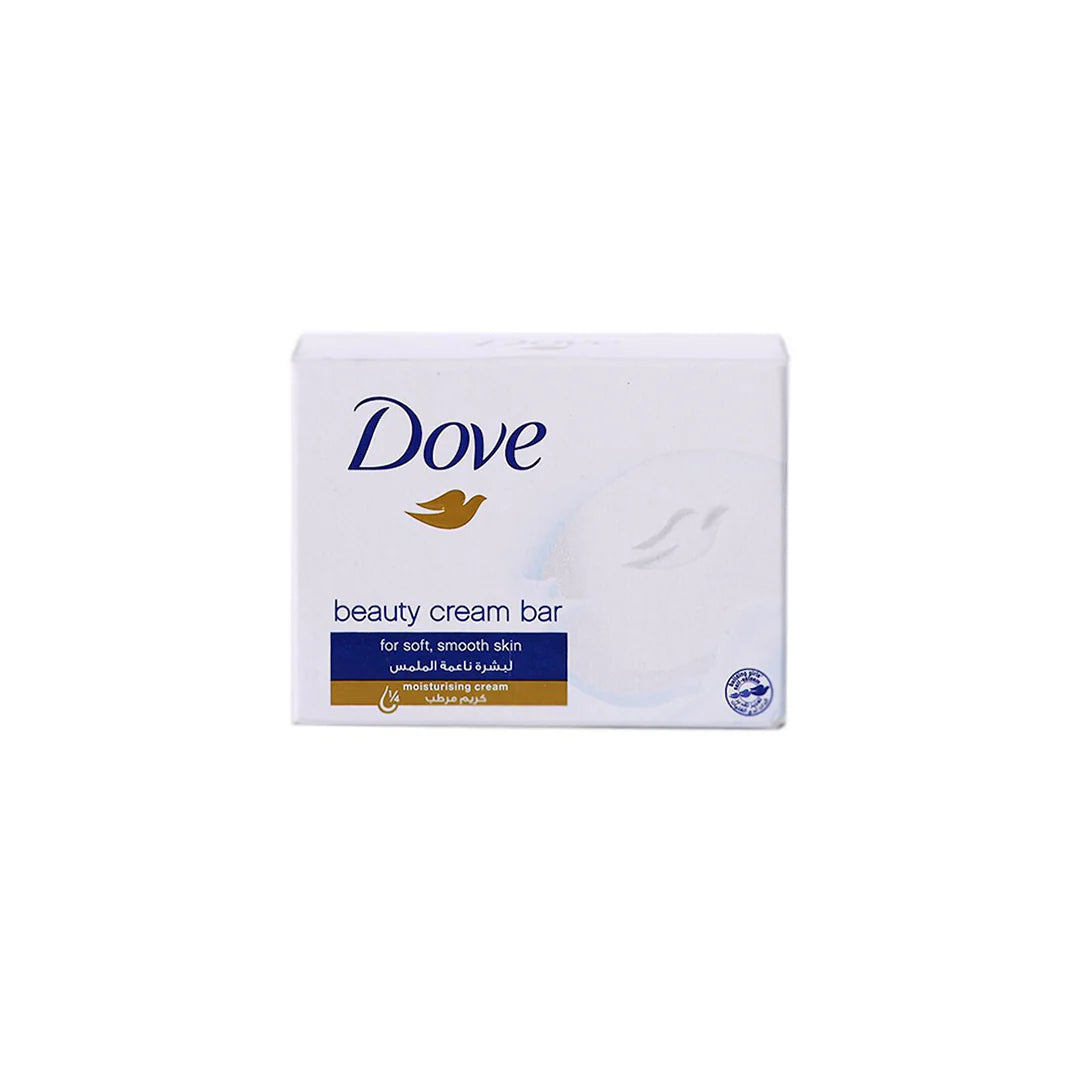 Dove Beauty Bar Soap White – Gentle Moisturizing Cleanser for Soft Skin