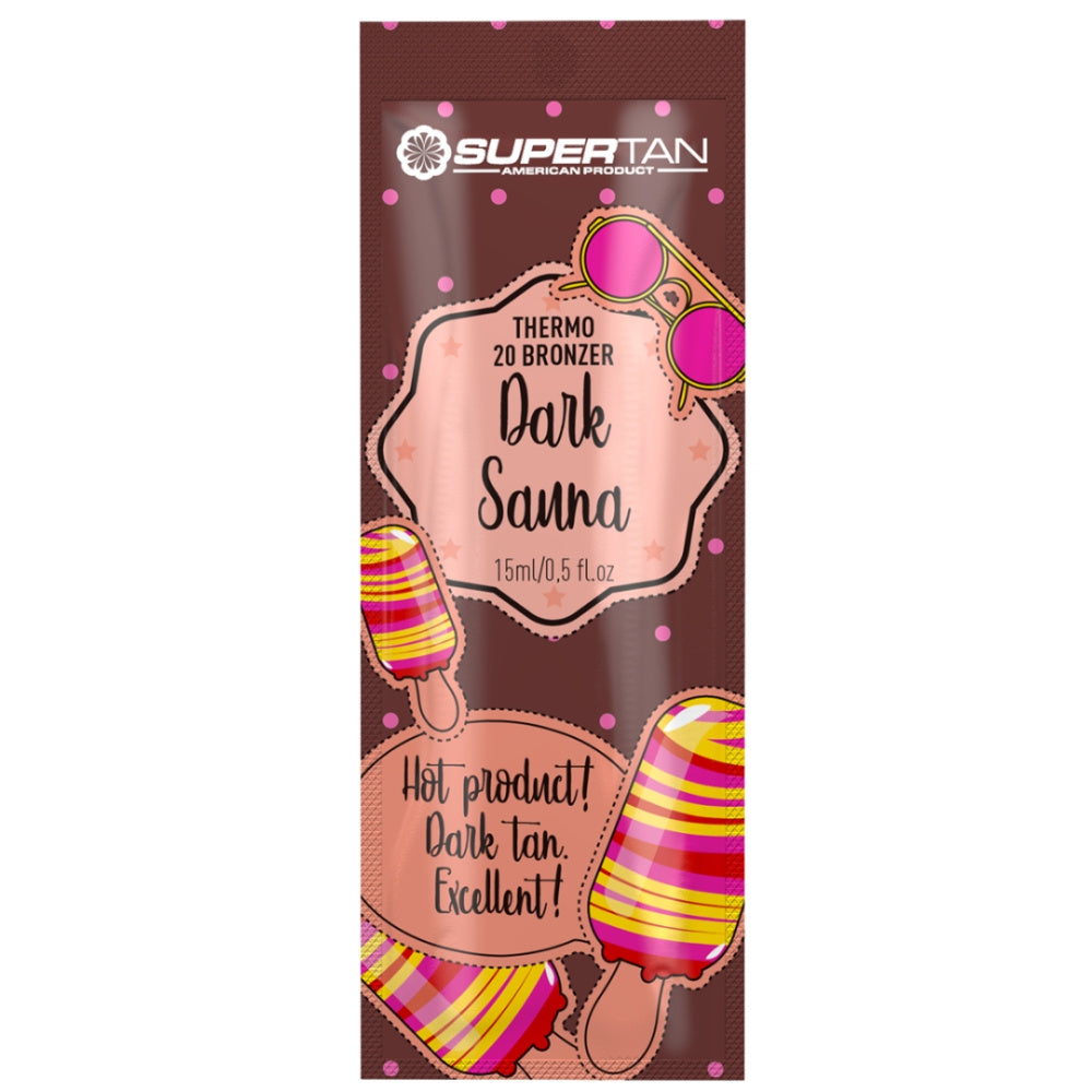 SuperTan Tanning Solarium Cream Dark Sauna 15ml