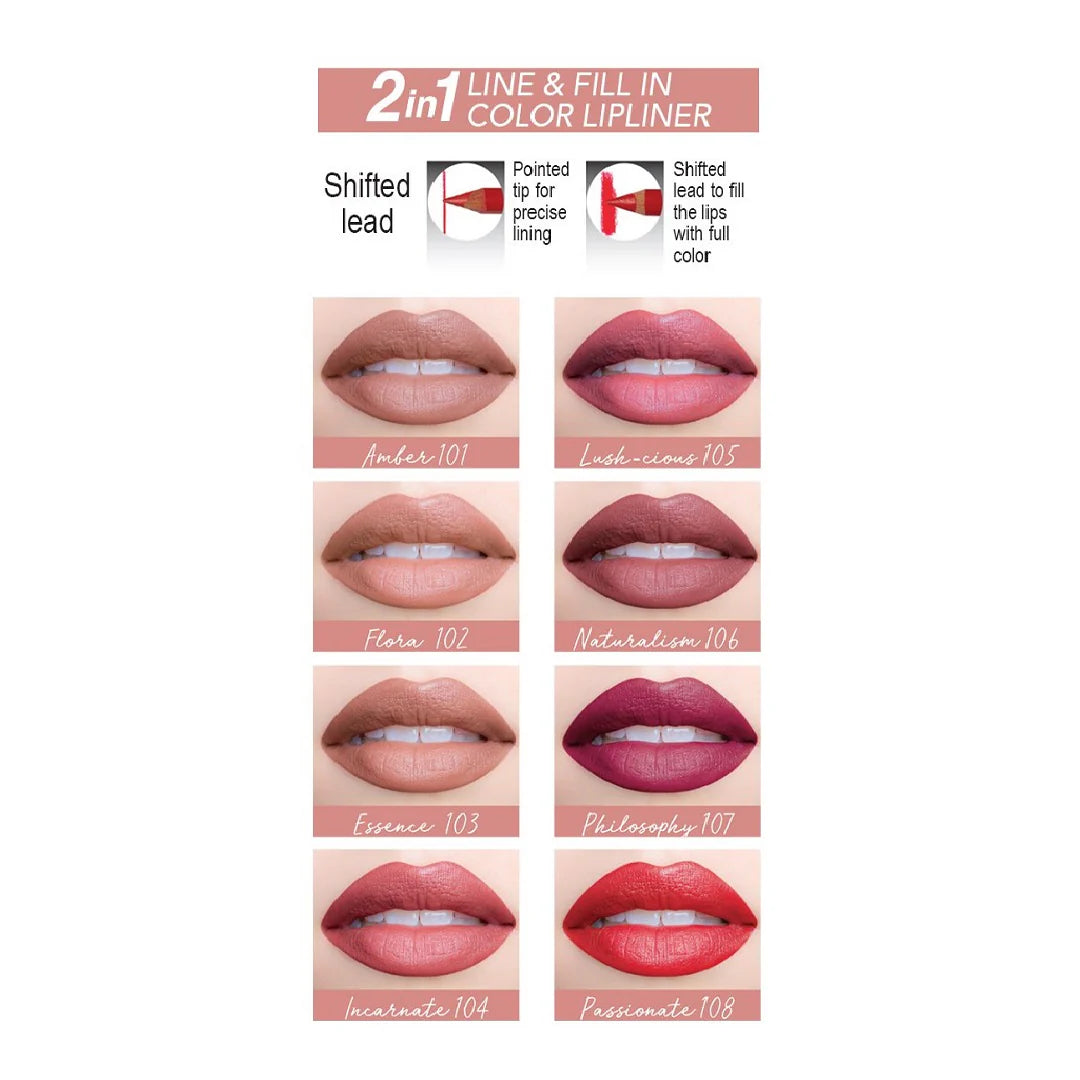 Samoa Love Your Shape Line & Fill au naturel Lip Liner