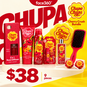 Chupa Chups Sweet Cherry Ultimate 9-Piece Self-Care Set