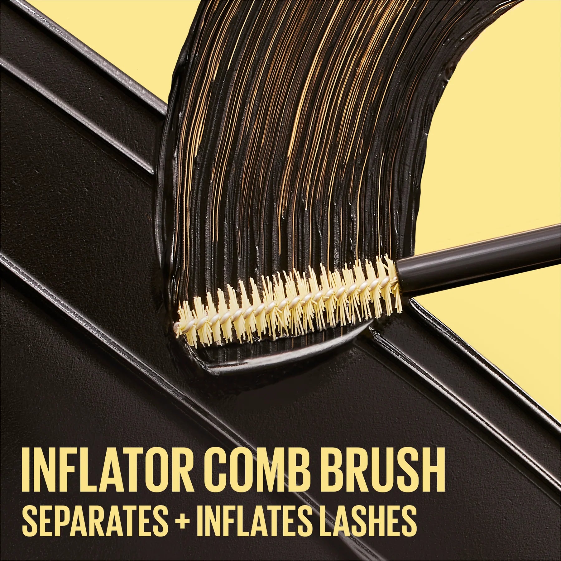 Maybelline New York Colossal Bubble Mascara Buildable Sleek Volume and Long Lasting 24HR Wear Mascara| Inflator Comb Brush to Separate Lashes