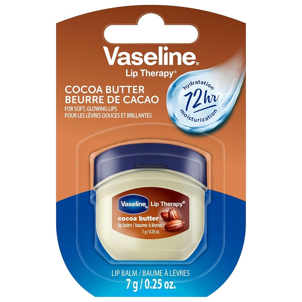 Vaseline Lip Therapy Lip Balm Mini, Cocoa Butter