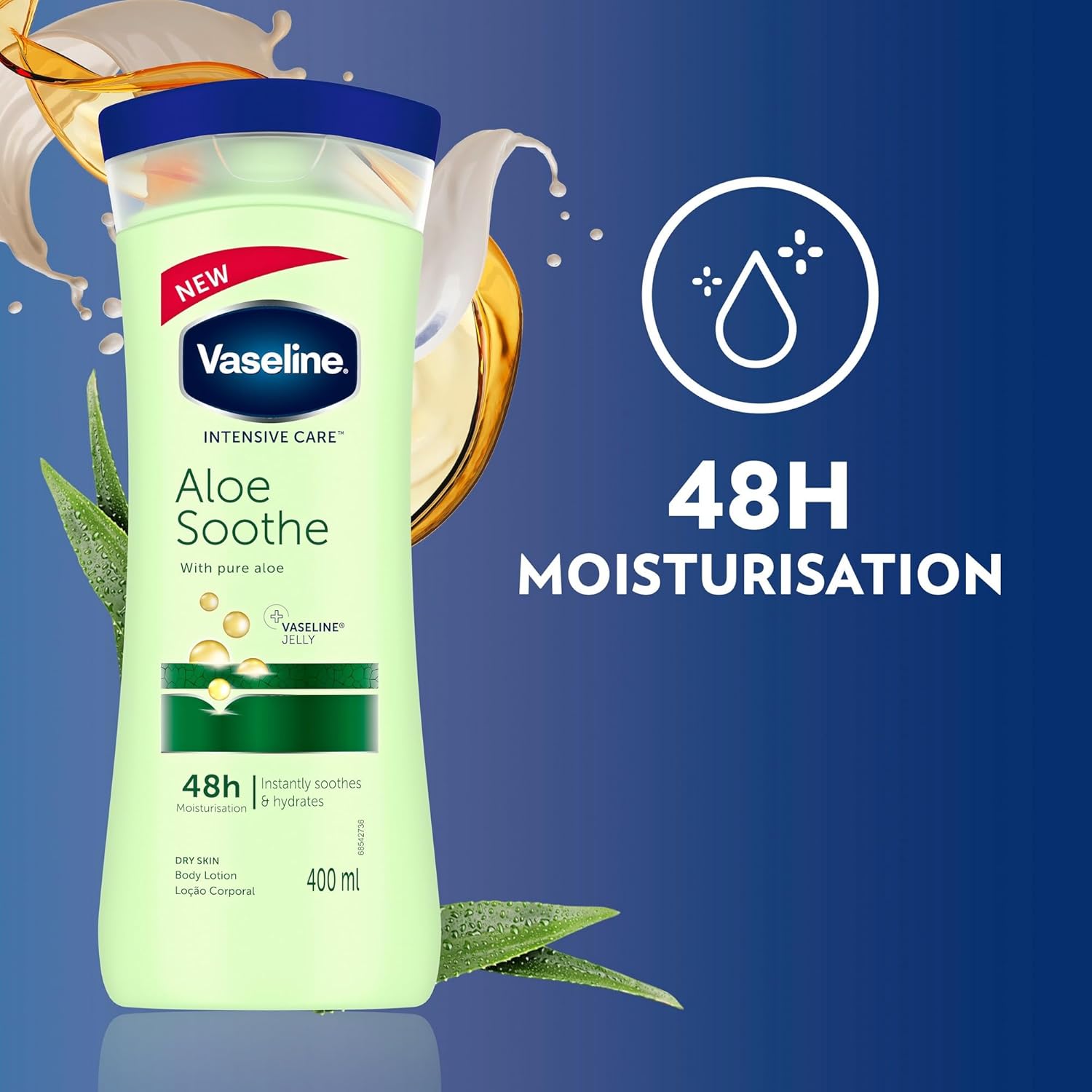 Vaseline Intensive Care Aloe Soothe Body Lotion