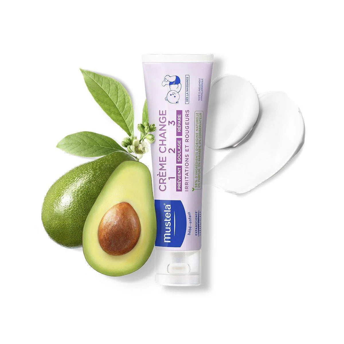 Mustela Diaper Change Vitamin 1 2 3 Barrier Cream