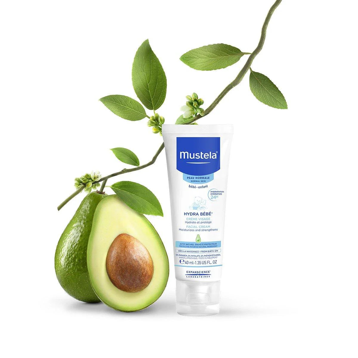 Mustela Normal Skin Hydra Bebe Face Cream 40ML