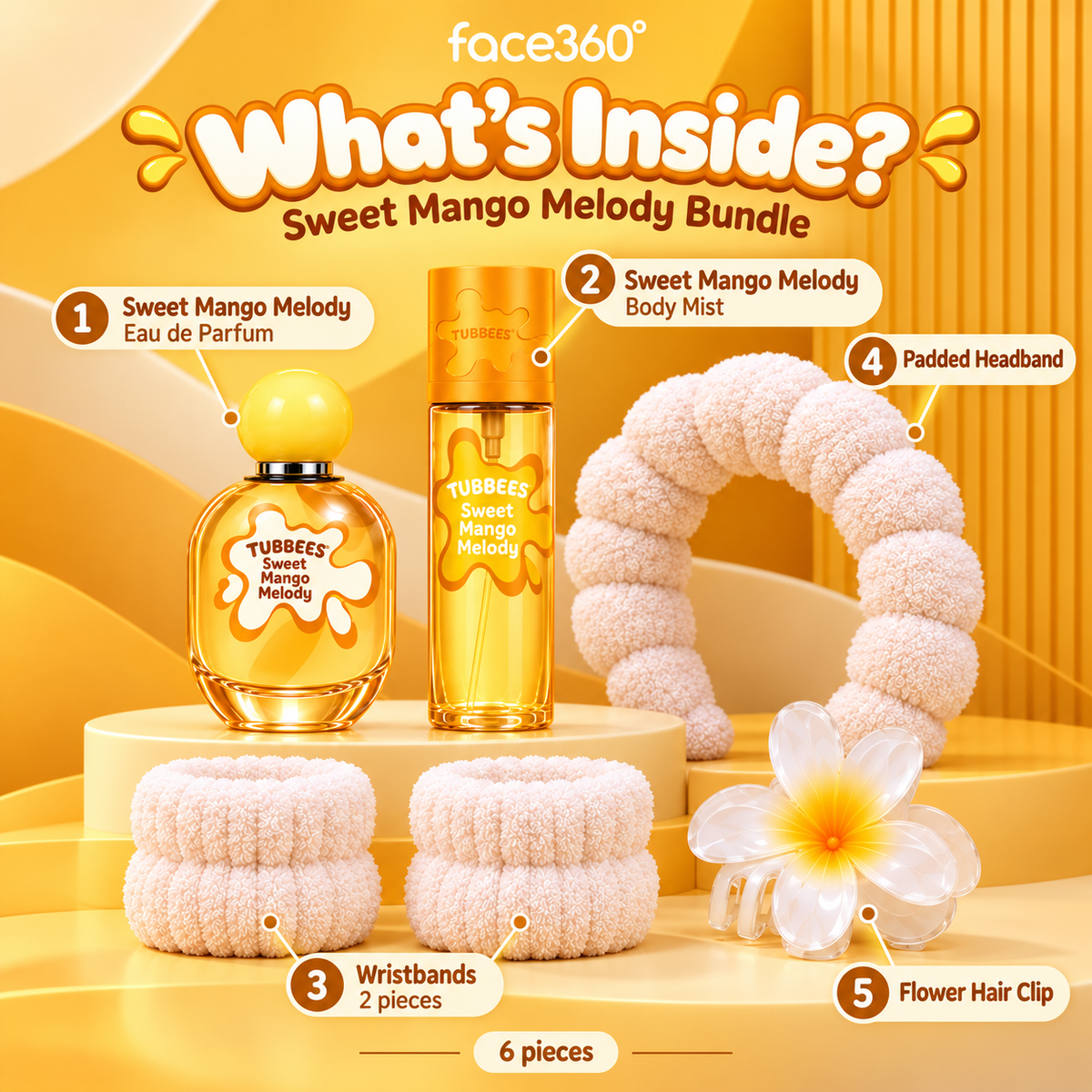 Tubbees Sweet Mango Melody Full Routine Bundle
