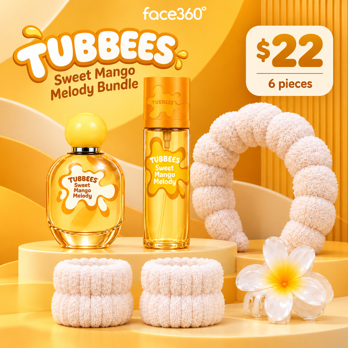 Tubbees Sweet Mango Melody Full Routine Bundle