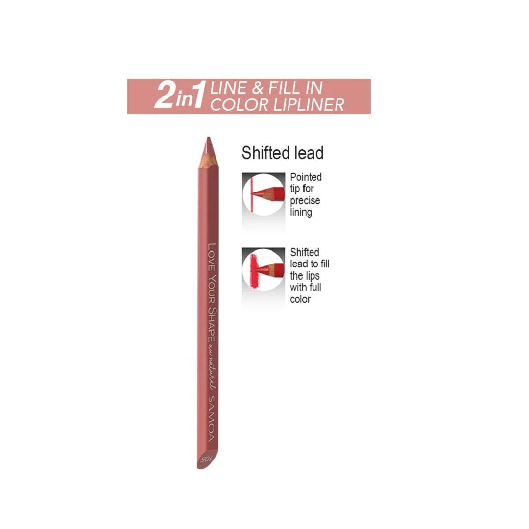 Samoa Love Your Shape Line & Fill au naturel Lip Liner