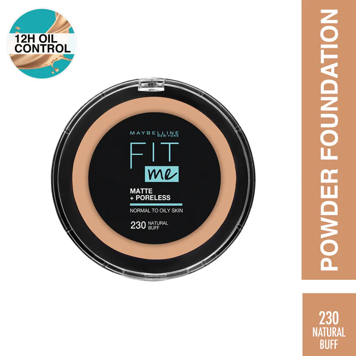 Maybelline New York Fit Me- Perfect Matte Finish & Poreless Powder That Lasts Up To 16 Hours