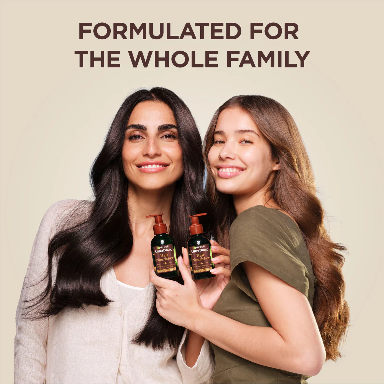Garnier Ultra Doux Pure Avocado And Shea Butter Hair Nourisher For Very Dry, Frizzy Hair Or Dry Scalp