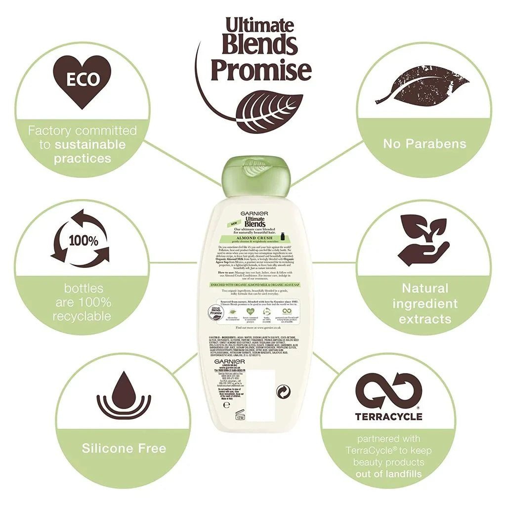 Garnier Ultra Doux Almond Milk and Agave Sap Normal Hair Conditioner - 200ml
