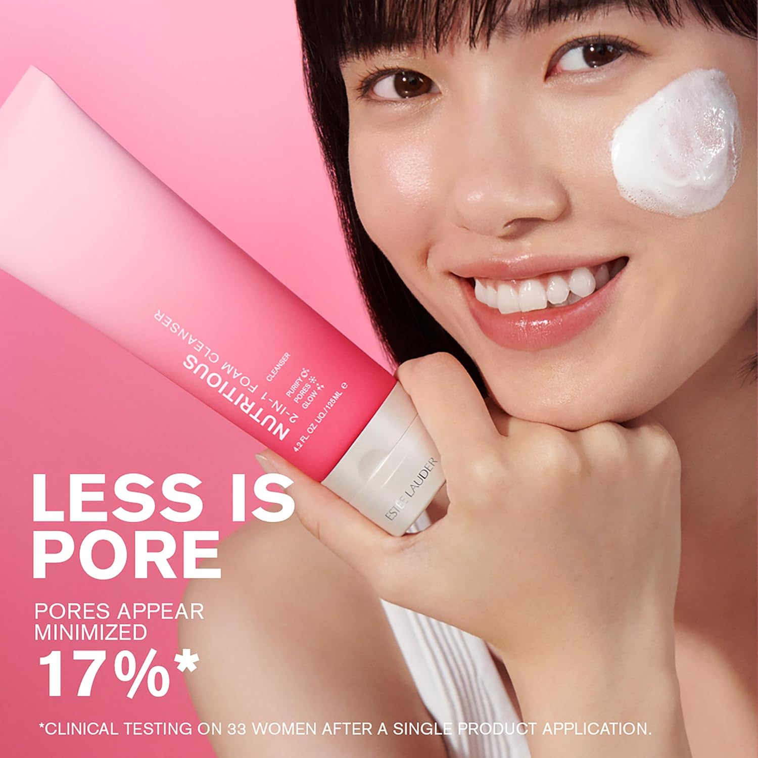 Estee Lauder Nutritious 2-in-1 Foam Cleanser 125ml