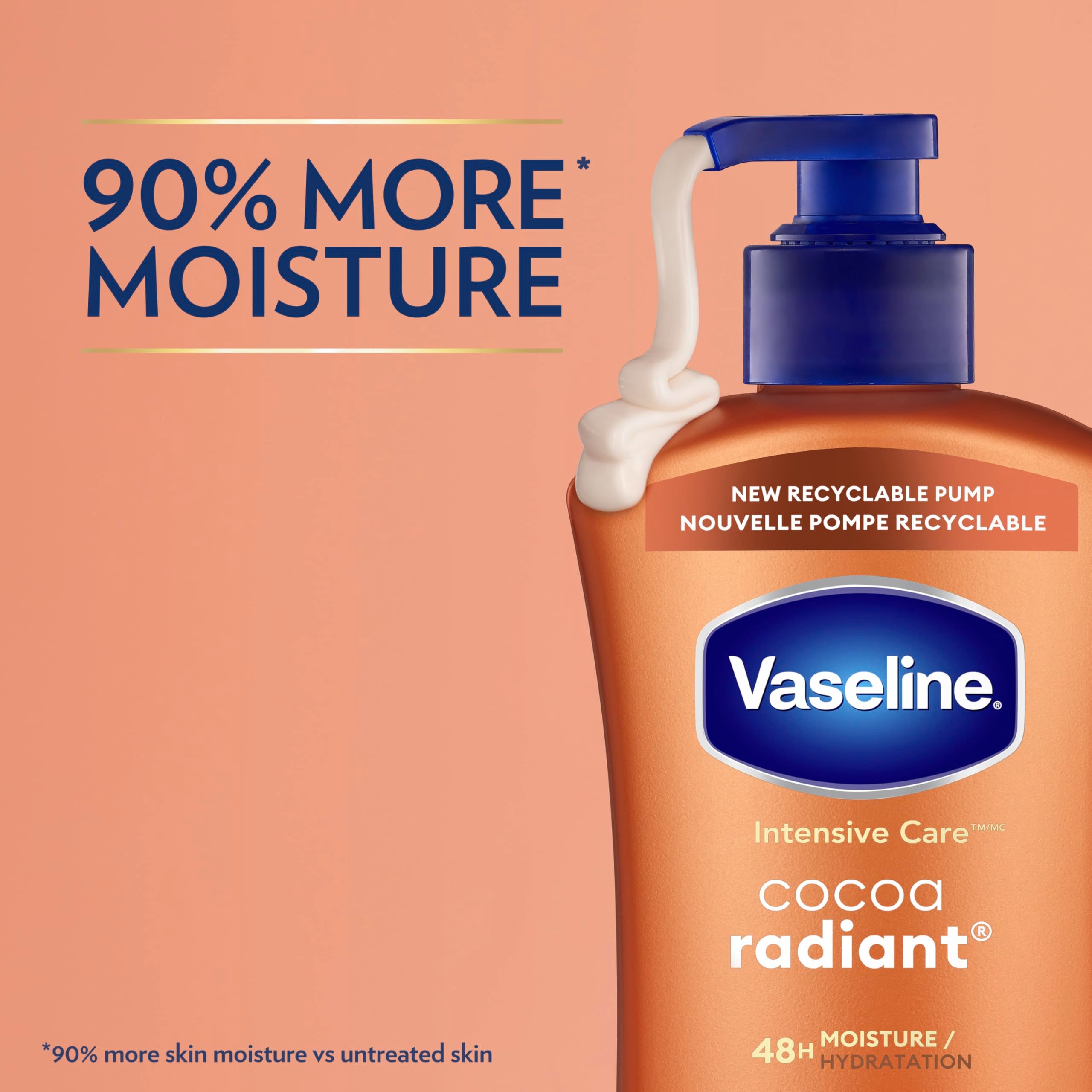 Vaseline Intensive Care Cocoa Radiant Body Lotion