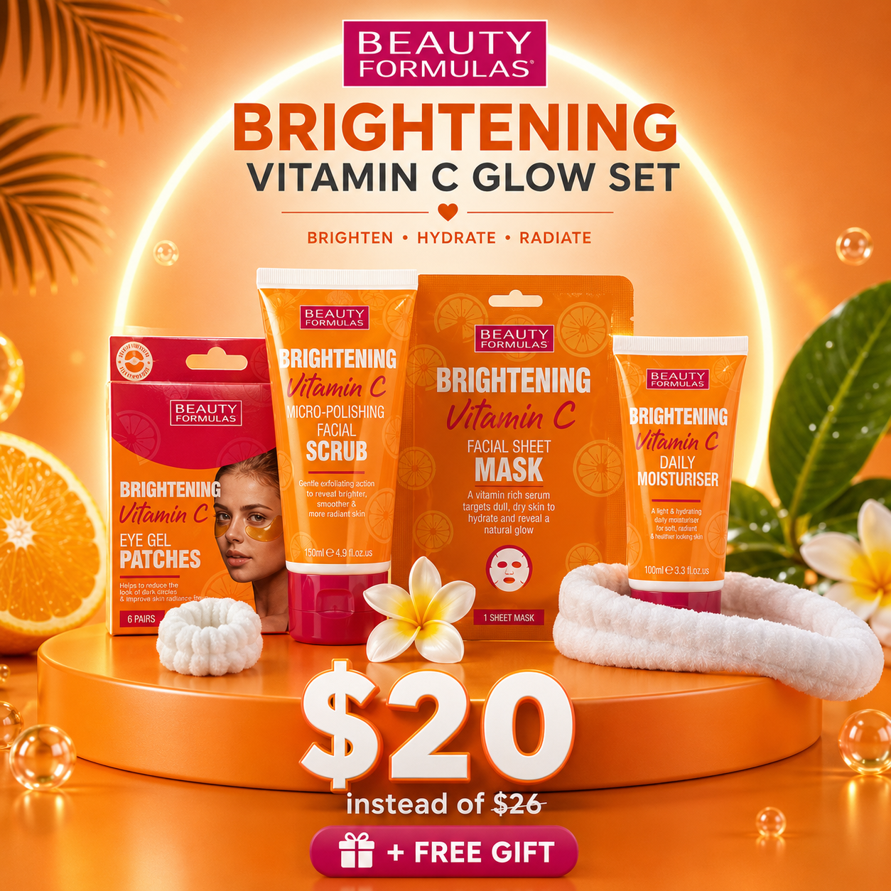 Beauty Formula The Full-Routine Citrus Radiance Bundle