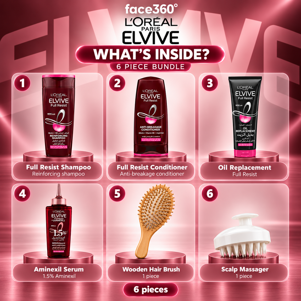 L'Oréal Elvive Fall Resist Complete Care Bundle Spa Set