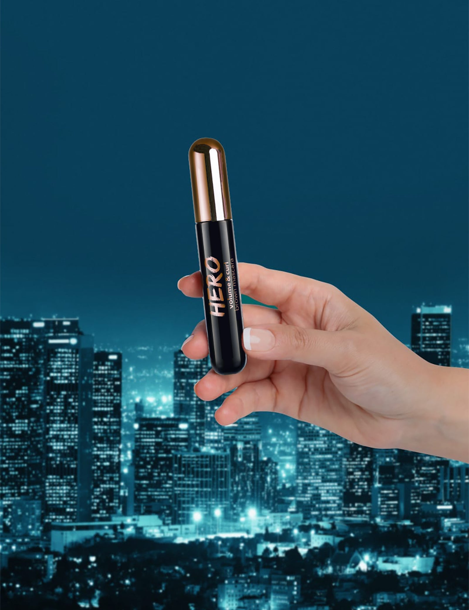 Hero Volume & Curl Mascara - Brown