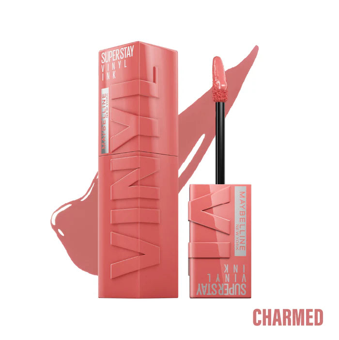 Maybelline New York Super Stay Vinyl Ink Long lasting 16 Hour Wear, No Budge, Instant Shine Lipstick