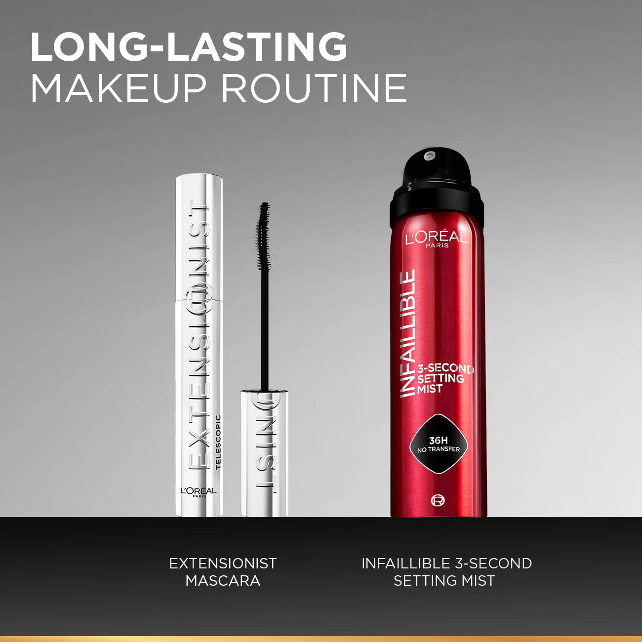 L'Oréal Paris Telescopic Extensionist Mascara — 24H Length Curl & Volume