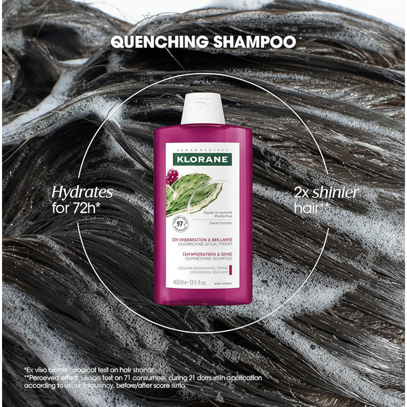 Klorane Prickly Pear Moisturizing Shampoo For Dehydrated, Dull Hair 200ML