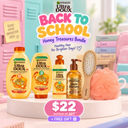 Garnier Ultra Doux Honey Treasures Back-to-School Hair Repair & Care Bundle