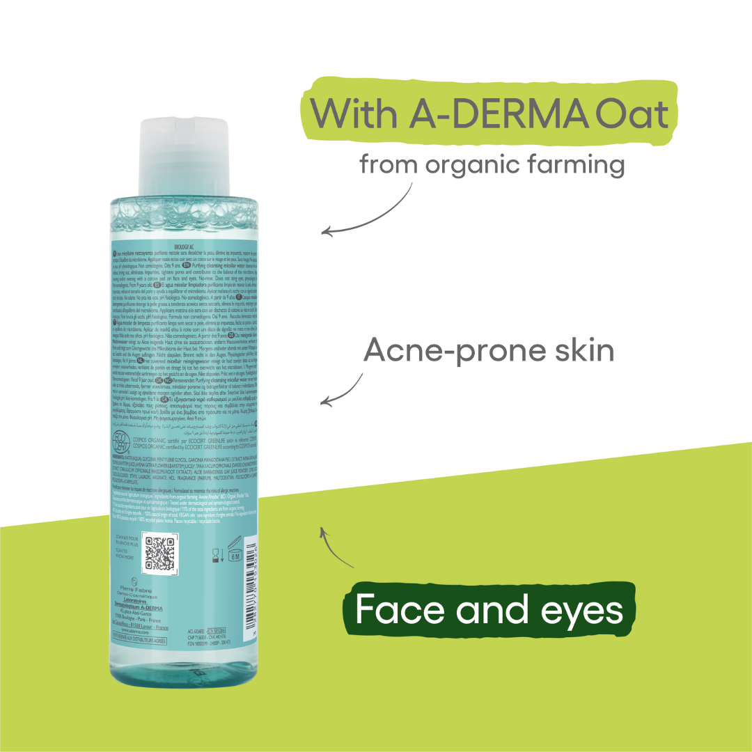 A-Derma Biology AC Foaming Gel Buy 1 Get 1 Bundle