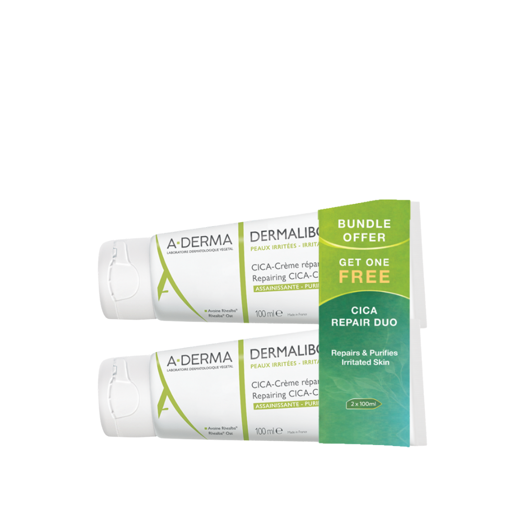 A-Derma Dermalibour Cica Purifying Repair Cream Buy 1 Get 1 Bundle