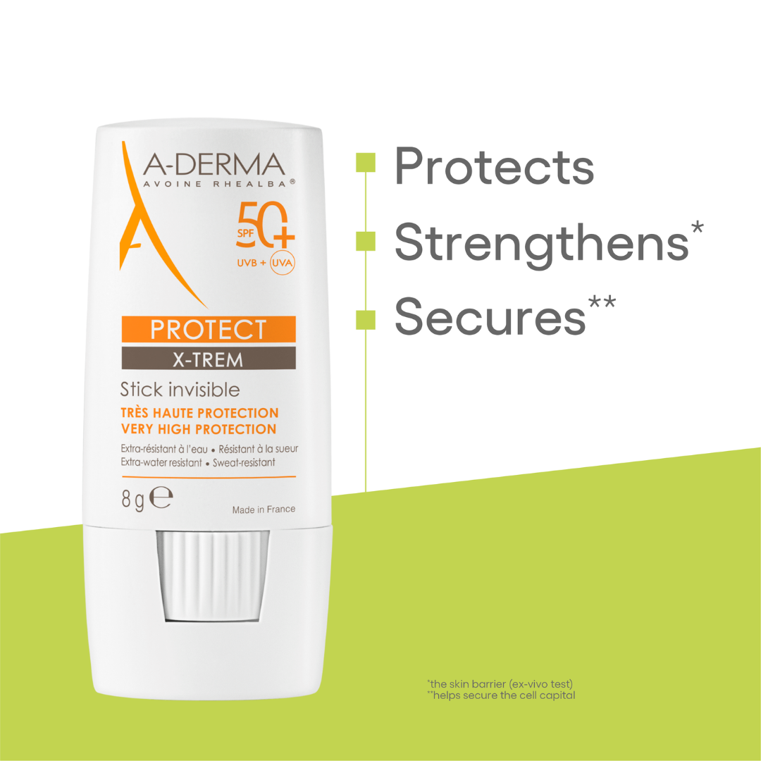 A-Derma Protect Invisible Sunscreen Stick SPF50