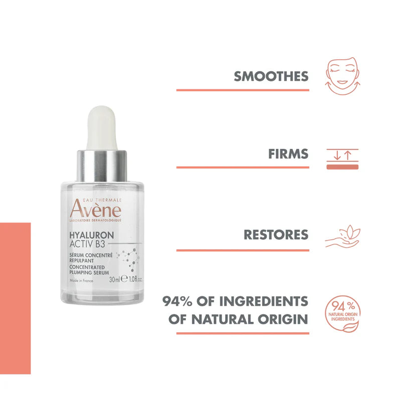 Avène Hyaluron Activ B3 Serum – Hydrating & Anti-Aging Face Serum