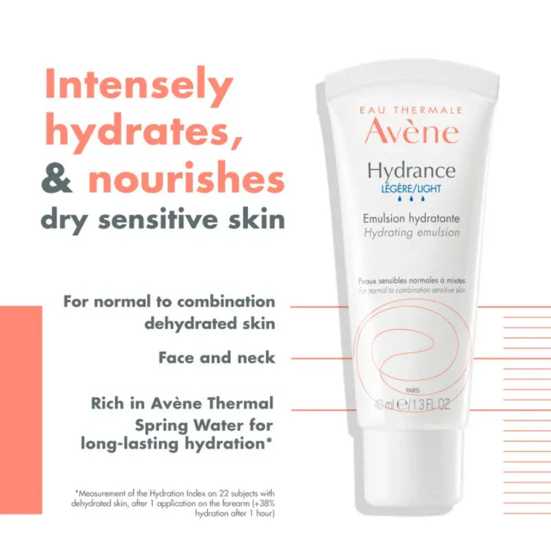 Avène Hydrance Optimale Light Hydrating Emulsion – Moisturizing & Soothing