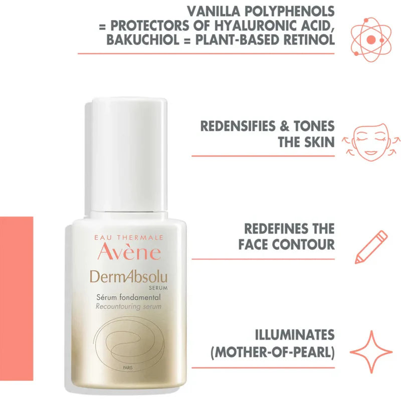 Avène Dermabsolu Recontouring Serum – Anti-Aging & Firming Face Serum