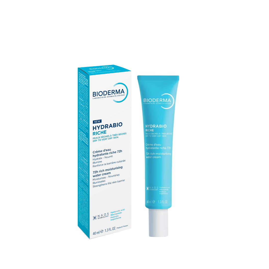 Bioderma Hydrabio 72H Rich Moisturizing Water Cream 40ml