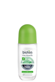 Bioten Clay Minerals Antiperspirant Deodorant Roll On 50ml