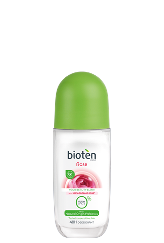 Bioten Rose Deodorant Roll On 50ml
